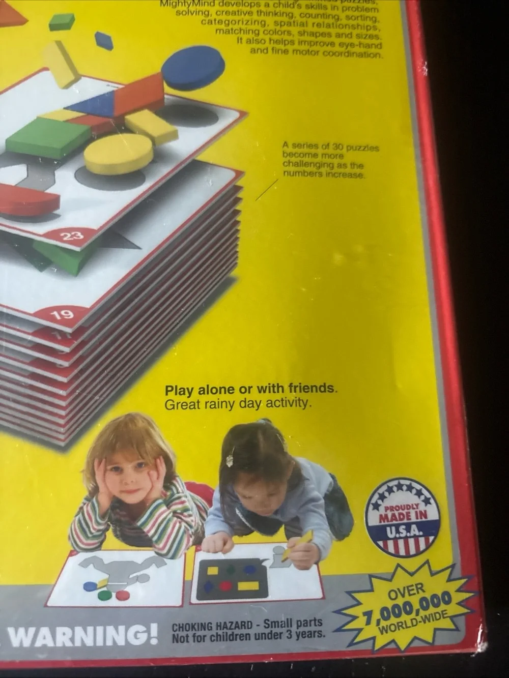 NIB New Mindful Minds Educational Geometric Puzzle Game Ages 3-8 years